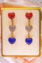 Load image into Gallery viewer, Liberty and Love Drop Earrings