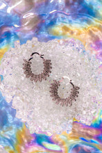 Load image into Gallery viewer, Twilight Coil Hoop Earrings