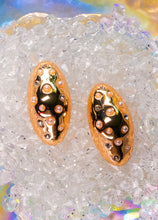 Load image into Gallery viewer, Gleamstone Golden Pearl Studs