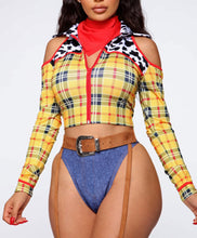 Load image into Gallery viewer, New Sheriff In Town Costume Set - Yellow/combo