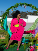 Load image into Gallery viewer, VP - Pink Skirt Suit