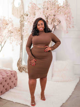 Load image into Gallery viewer, Hot Chocolate Skirt Set