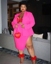 Load image into Gallery viewer, VP - Pink Skirt Suit