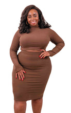 Load image into Gallery viewer, Hot Chocolate Skirt Set
