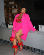 Load image into Gallery viewer, VP - Pink Skirt Suit
