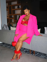 Load image into Gallery viewer, VP - Pink Skirt Suit