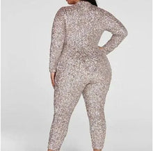 Load image into Gallery viewer, CELEBRATE Sequins Jumpsuit - Krystal  Catsuit
