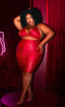 Load image into Gallery viewer, Queen of Hearts Metallic Dress
