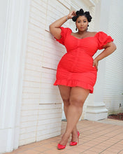 Load image into Gallery viewer, Red Betty Dress 3X
