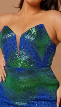 Load image into Gallery viewer, Amelia Sequin Maxi Dress
