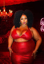 Load image into Gallery viewer, Queen of Hearts Metallic Dress
