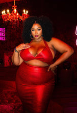 Load image into Gallery viewer, Queen of Hearts Metallic Dress
