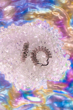 Load image into Gallery viewer, Twilight Coil Hoop Earrings
