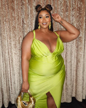 Load image into Gallery viewer, On Scene Maxi Dress - Lime
