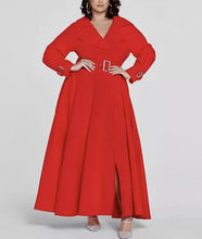 Load image into Gallery viewer, Patrick Starr Red Trench Coat
