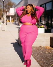 Load image into Gallery viewer, Distress Sweater Skirt Set
