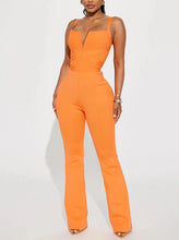 Load image into Gallery viewer, Misty Bandage Jumpsuit - Orange
