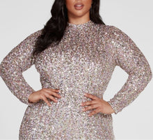 Load image into Gallery viewer, CELEBRATE Sequins Jumpsuit - Krystal  Catsuit
