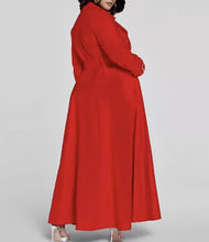 Load image into Gallery viewer, Patrick Starr Red Trench Coat
