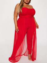 Load image into Gallery viewer, So In Love Jumpsuit - Red

