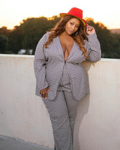 Load image into Gallery viewer, Houndstooth Suit Set

