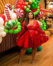 Load image into Gallery viewer, Santa’s Lady Dress
