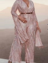 Load image into Gallery viewer, Sequins Fringe Jumpsuit
