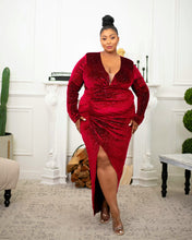 Load image into Gallery viewer, Sparkle Diva Velvet Dress
