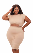 Load image into Gallery viewer, Janis Skirt Set - Taupe
