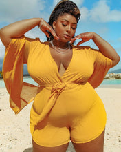 Load image into Gallery viewer, Sun-kissed Yellow Romper
